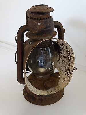 #ad #ad Antique DIETZ Ideal INSPECTOR LAMP Erie Railroad Lantern New York USA 12” Tall $168.74