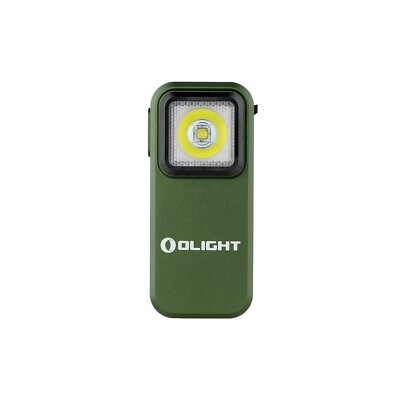 #ad Olight Oclip EDC Clip Light Rechargeable White and Red Light 300 Lumens OD Green $29.99