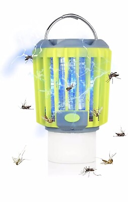 #ad #ad Camping Bug Zapper amp; LED Lantern amp; Flashlight 3 in 1 Rechargeable Portable Cam $15.00