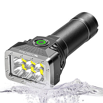#ad USB Rechargeable Torch LED Flashlight Super Bright Tactical Camping Lamp C $9.63