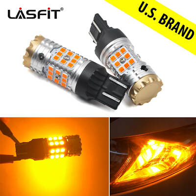 #ad 7443 CK LED Front Turn Signal Bulbs Amber Canbus for RAM 1500 2500 2019 2022 2X $45.99
