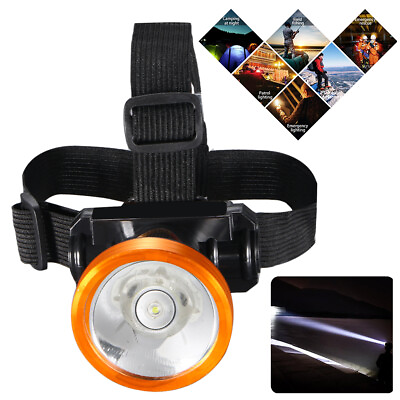 #ad Super Bright Headlamp Flashlight Headlight LED Rechargeable for hunting lighting $10.13