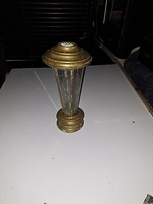 #ad Vintage Brass Candle Lantern $31.08