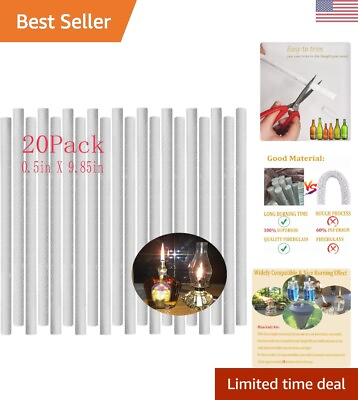#ad #ad 20 Pack Fiberglass Replacement Wicks for Outdoor Lanterns amp; Garden DIY Lighting $21.99