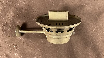 #ad Antique Original DIETZ Brass Lantern Burner Oil Kerosene Lamp Part db8 $29.95