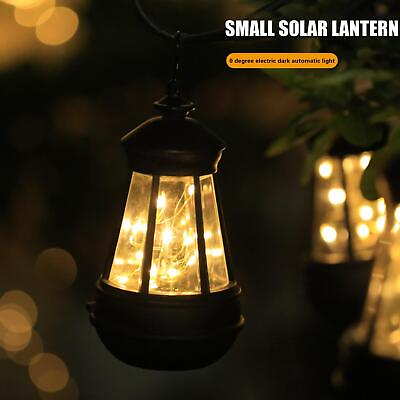 #ad #ad Solar Lantern Hanging LED Light Yard Outdoor Patio Garden Lamp Decor Waterproof $5.86