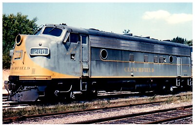 #ad #ad Clinchfield Railroad Line Engine 200 Train 4quot;x6quot; Original Photograph Vintage $10.99