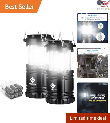 #ad Durable amp; Water Resistant Lantern Battery Powered 50 Hours of Bright Light $31.99