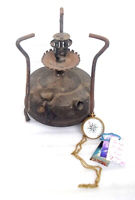 #ad Vintage Kerosene Oil Lantern Antique Reproduction Old Style Lamp Working OilLamp $122.35