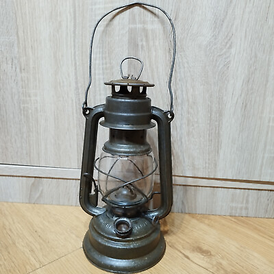 #ad Old kerosene lantern Labeille 76 FLY Germany antique lamp $65.00