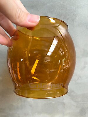 #ad Amber Glass Globe for Coleman 200a 242 249 Lantern Reproduction Borosilicate $42.00