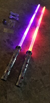 #ad Maul Xeno Pixel Saber Color Change Lightsaber RGB Removable SD Card Star Wars $460.99