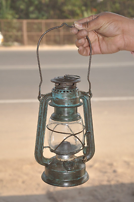 #ad #ad Vintage Feuerhand No. 275 Iron Kerosene Lamp Lantern Germany $108.00