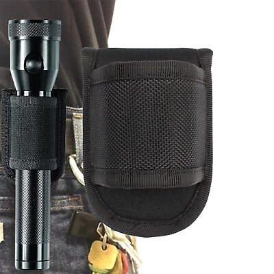 #ad #ad Flashlight Holster Duty Belt Pouch Rotatable Clip 360 Degree Holder $12.89