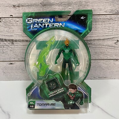 #ad DC Green Lantern Movie Tomar Re 2011 Mattel Figure GL15 w Power Ring $10.46