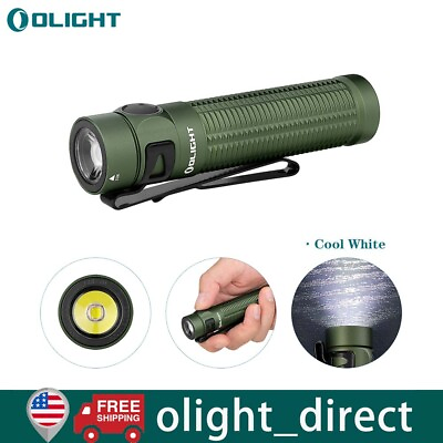 #ad Olight Baton 3 Pro CW 1500LM Rechargeable Flashlight LED Flashlight OD Green $69.99