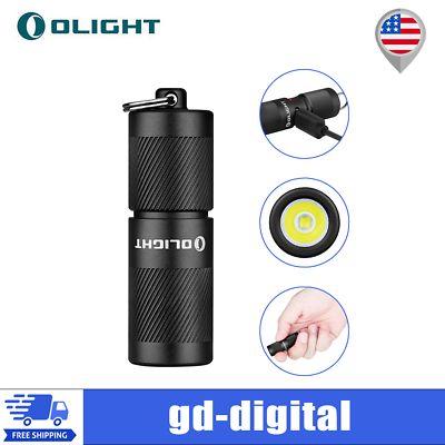 #ad Olight I1R2 PRO Keychain Flashlight EDC Flashlight LED Mini Light 180 Lumens $21.95
