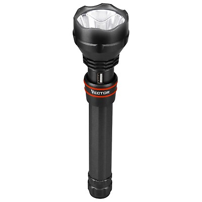 #ad #ad 1500 lumens LED flashlight with power supply capability Easy to carry.. $35.13