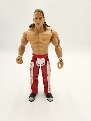 #ad WWE 2004 Shawn Michaels 7“ Jakks Pacific Wrestling Figure WWF Red amp; White Pants $9.96