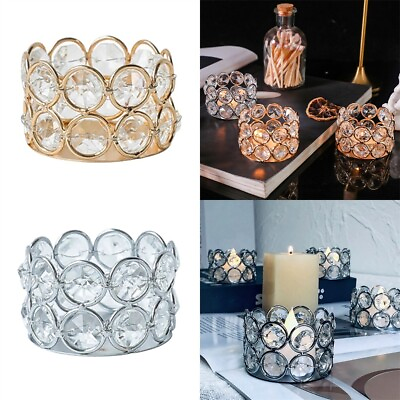 #ad Alluring Crystal Tealight Candle Lantern Holders for Special Occasions $10.70