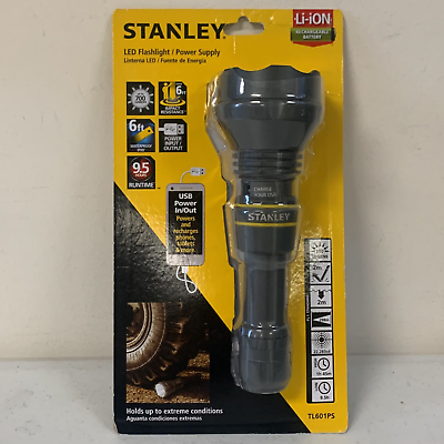 #ad Stanley 700 Lumen LED Flashlight Power Supply $65.00