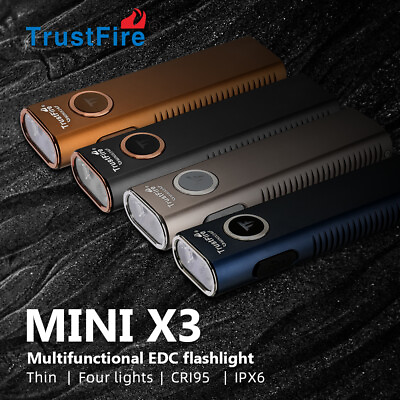 #ad TrustFire Green Laser UV LED Flashlight Rechargeable Magnetic Light 1050lm CRI95 $79.99