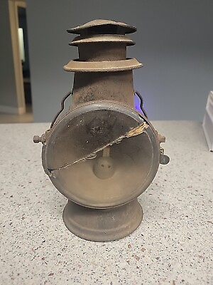 #ad Antique Dietz Union Kerosene Driving Lamp New York USA Vintage $149.97