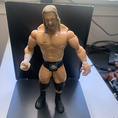 #ad WWE 2004 Ruthless Aggression Triple H Jakks Pacific Wrestling Figure The Game DX $6.16