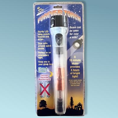 #ad “Forever Torch” Flashlight Just Shake No Batteries $20.00