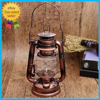 #ad 2024 Retro Kerosene Paraffin Oil Lantern Lamp Retro Camping Hurricane Lights* $26.00