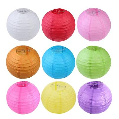 #ad #ad 8quot; 16quot; Paper Lanterns Lampshade Party Wedding Festival Christmas Decoration $7.99