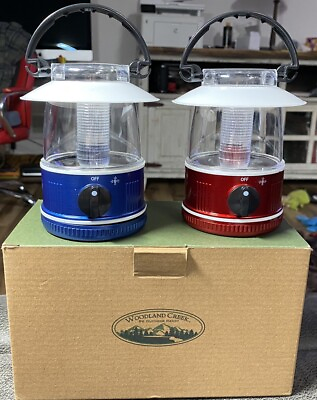 #ad Pair Of LED Camping Or Emergency Lanterns $20.50