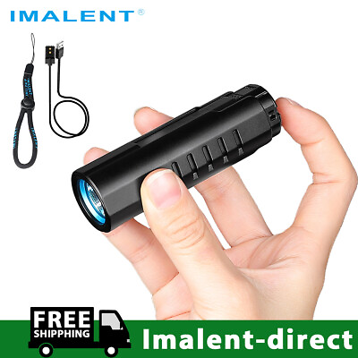 #ad Imalent LD70 4000lms Mini EDC Keychain Flashlight CREE XHP 70 LED Torch Black $59.95