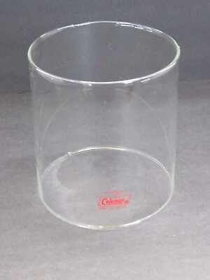 #ad Coleman Globe Lantern Glass Replacement Models 220 228 290 Red Letter USA #GL 26 $16.50