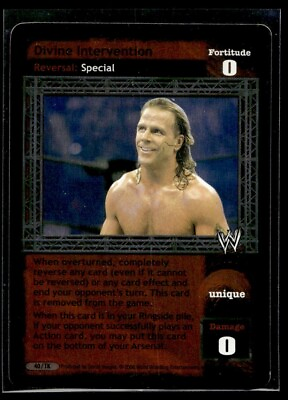 #ad 2006 WWE Raw Deal Divine Intervention #40 TK $139.99