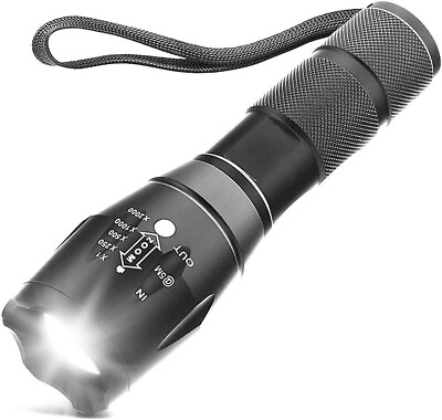 #ad Super Bright Tactical Military LED Flashlight Flash Light 20000 Lumen 10000 LUX $7.99