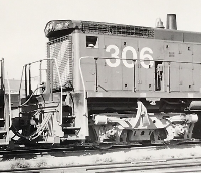 #ad Burlington Northern Railroad BN #306 SW1500 Electromotive Train Bamp;W Photo $9.99