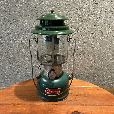 #ad COLEMAN LANTERN Model # 220F Dated 1966 Made in USA $47.96