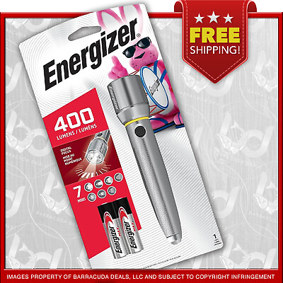 #ad 🔥BRAND NEW Energizer Vision HD Performance Metal Light 400 Lumen LED Flashlight $22.95