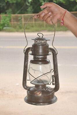 #ad Vintage Feuerhand No.260 Iron Kerosene Lamp Lantern Germany $112.50