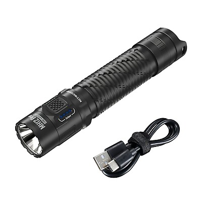 #ad NITECORE MH12 Pro 3300 Lumen USB C Rechargeable Flashlight $89.95