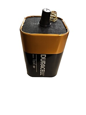 #ad Duracell Coppertop Alkaline Lantern Battery 6V MN908 $16.00