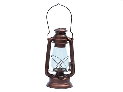 #ad Antique Copper Hurricane Oil Lantern 19quot;quot; $103.97
