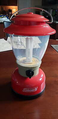 #ad Coleman Classic Family Size Red Lantern #5329B700 $19.10