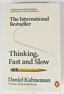 #ad Thinking Fast and Slow by Daniel Kahneman Paperback $9.99