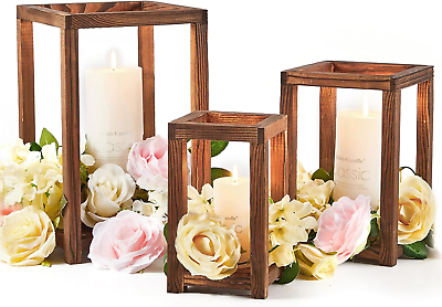 #ad Candle Lanterns Rustic Wedding Table Decoration Wedding Lantern Centerpiece Far $48.99