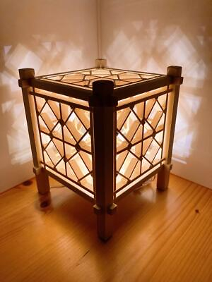 #ad #ad Kumiko Work Table Lamp Paper Lantern Japan $222.27