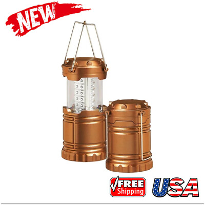 #ad 2 Pack Camping Lantern LED for Hiking Emergency Tent Light Waterproof Portable $22.99