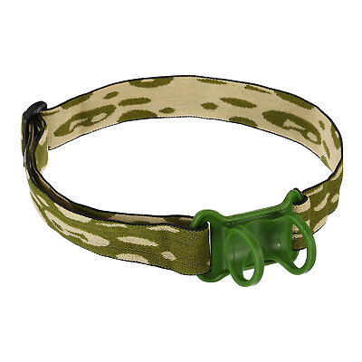 #ad #ad Flashlight Headband Holder Adjustable High Elastic Strap Green AU $11.26