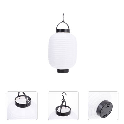 #ad Japanese Paper Lantern Hanging Decor for Outdoor Party White OS $8.50
